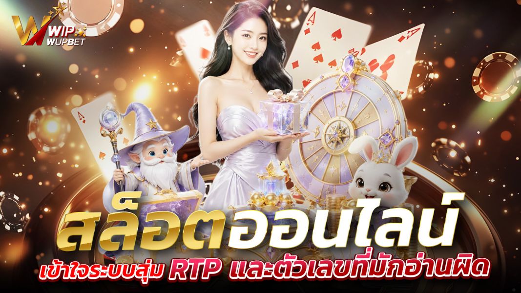 บทความ สล็อตออนไลน์: เข้าใจระบบสุ่ม RTP และตัวเลขที่มักอ่านผิด